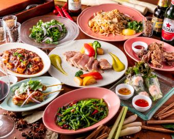 [2-hour all-you-can-drink] Standard Course - The main dish is the legendary grilled Kinka pork! 6,000 yen (tax included)