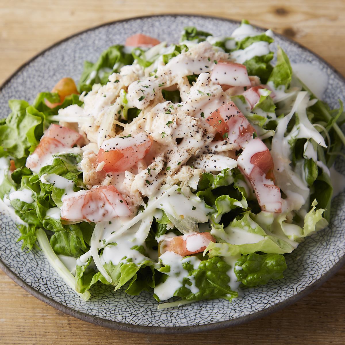 Salads made with extremely fresh seafood are also very popular with women.