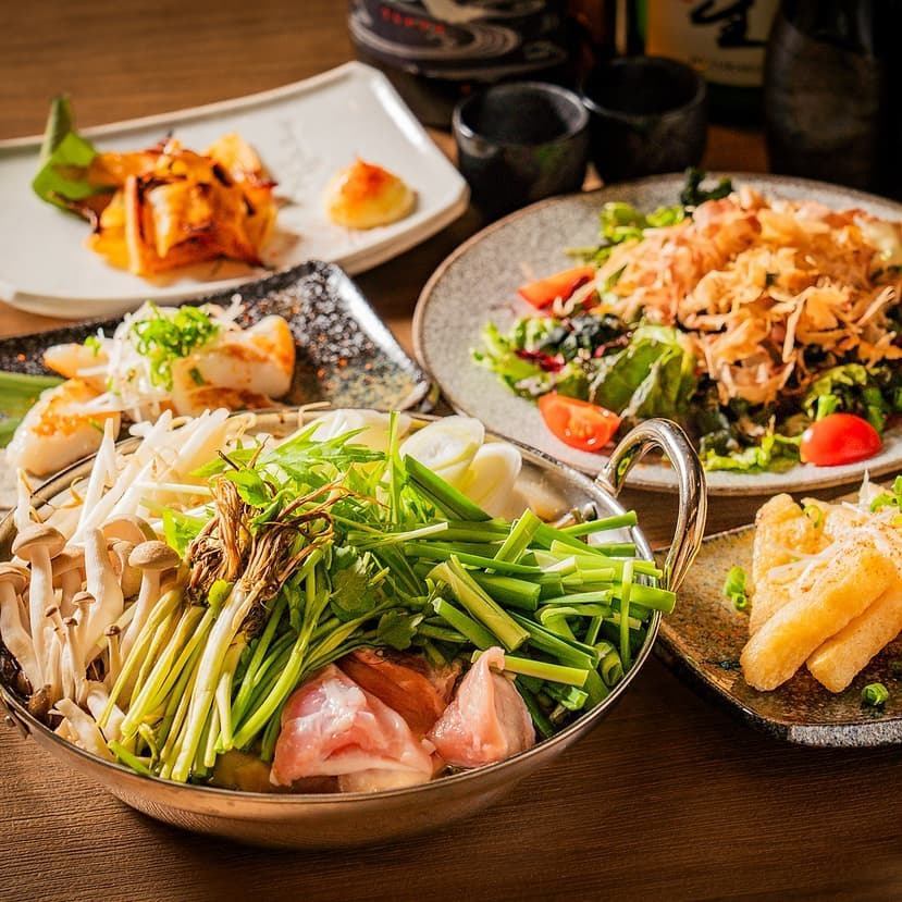 The portions are huge! We have a wide range of courses packed with the charms of Sendai specialties.