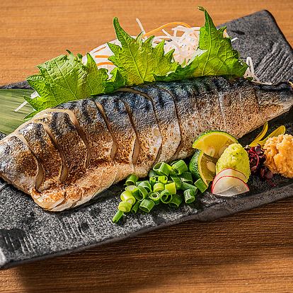 Seared Kinka mackerel