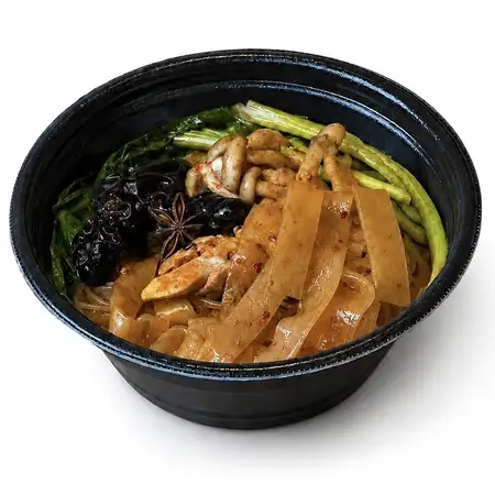 初めての汁なし麻辣湯セット