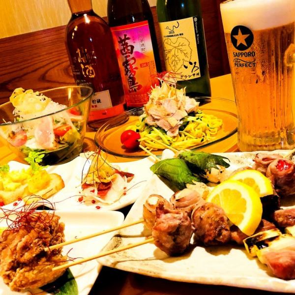 Recommended for welcome parties! Draft beer is also OK [with all-you-can-drink for 2 hours] All 7 dishes from 3,080 yen