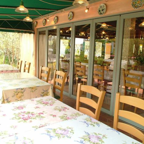We also recommend the open terrace! (Available only in spring and autumn) It is a very popular shop even on weekdays ♪