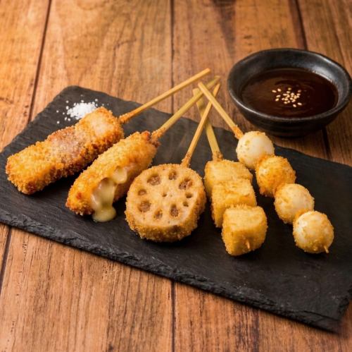 串カツ5種セット