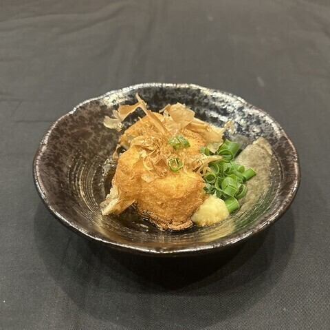 厚揚げ生姜醤油