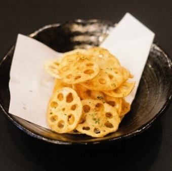 レンコンチップス