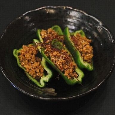 肉味噌パリパリピーマン