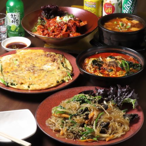 石焼ビビンパ/カルビクッパ/ユッケジャンクッパ/テグタンクッパ/コムタンクッパ/クッパ