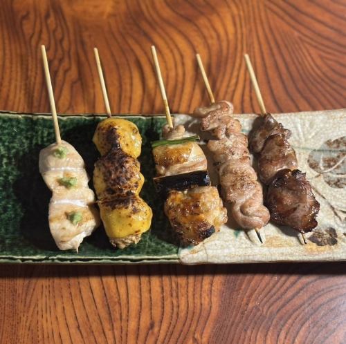 産地直送の焼鳥