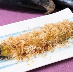 Charbroiled eggplant