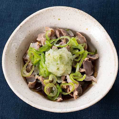 Gizzard ponzu sauce