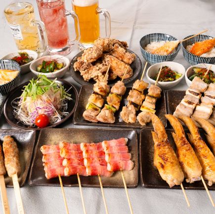 全新！烤串拼盘套餐，包含 120 分钟畅饮！
