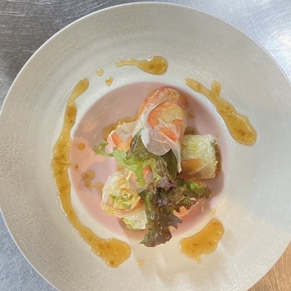 人気の生春巻き