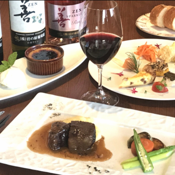 【ディナーコースA】 6,600円