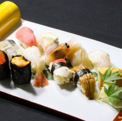にぎり寿司(10貫) お椀付