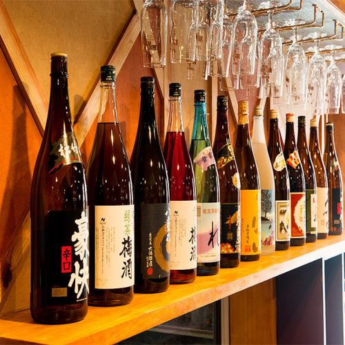 当店自慢の本格海鮮料理×日本酒＆焼酎の組み合わせ♪