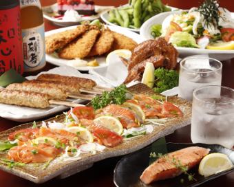 仅限11月！2小时畅饮7道菜“亚麻籽套餐” 4,500日元 ⇒ 3,500日元