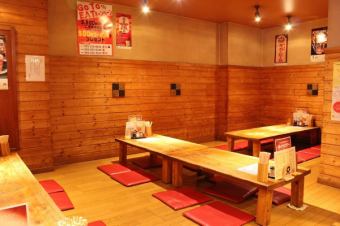 A tatami room that can be used by groups!