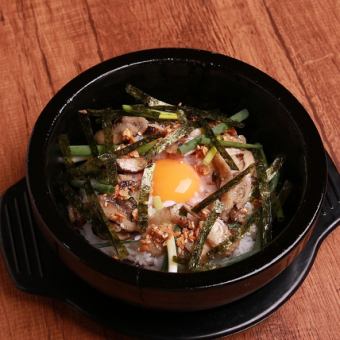 石焼とりかわめし