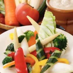 産地直送野菜のバーニャカウダー