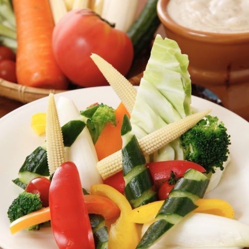 産地直送野菜のバーニャカウダー