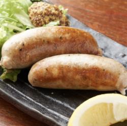鶏と香草のソーセージ