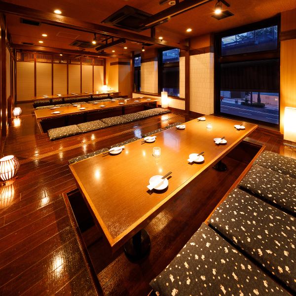 We can accommodate private rooms for 2 people or larger groups! Total seating capacity: 110! Private parties are also welcome! Courses with all-you-can-eat and all-you-can-drink for 3 hours start from 3,500 yen.Enjoy seasonal gourmet food made with craftsmanship in a private room at a reasonable price.