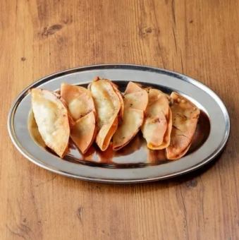 3 fried dumplings