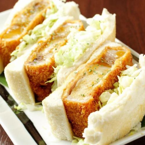 豚かつサンド