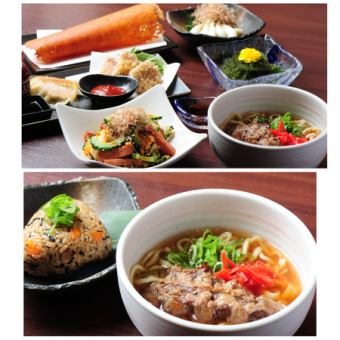 【歓送迎会・二次会にも】全8品★お料理のみ 【沖縄おつまみコース】　6,600円（税込）