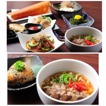 【歓送迎会・二次会にも】全8品★お料理のみ 【沖縄おつまみコース】　6,600円（税込）