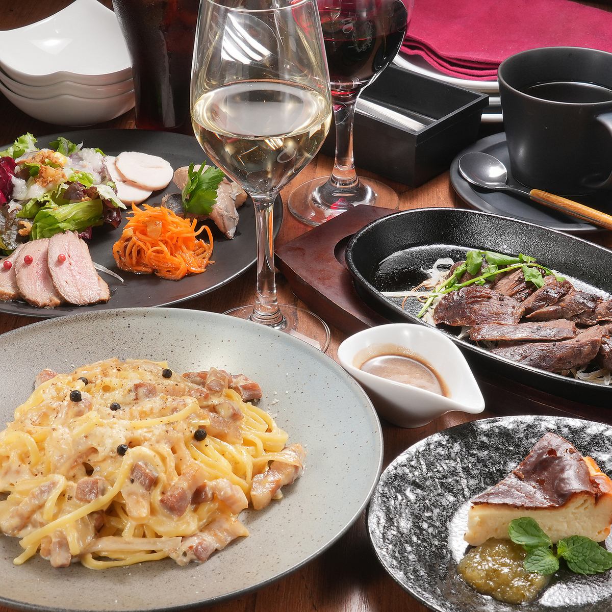 五感で楽しむ鉄板焼きダイニング