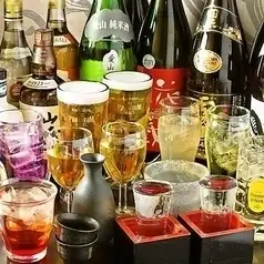 【お気軽！八の宴コース】 当日ご利用可能！120分飲み放題付き★3800円