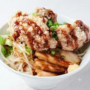 叉烧炸鸡饭(Jiro 式)