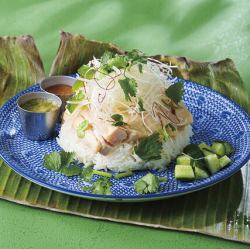 マンゴツリーの香味野菜カオマンガイ