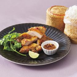 鶏のBBQグリル