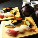 Sushi set Nigiri (Edomae) 1900 yen