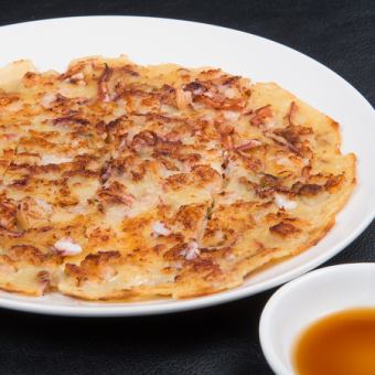 Seafood pancake