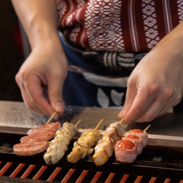 绝品佳肴！我们珍贵的烤鸡肉串