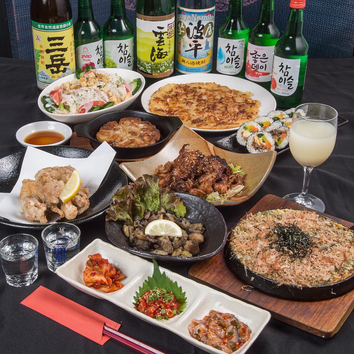 Enjoy Korean cuisine with our popular menu!