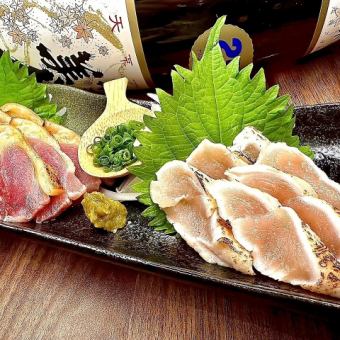 厳選した銘柄鶏を使用した料理の数々を満喫…120分飲み放題付き【平日限定コース】全8品　5500円