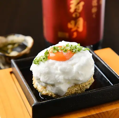 月見鶏つくね