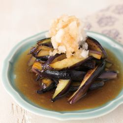 とろとろ茄子の甘酢