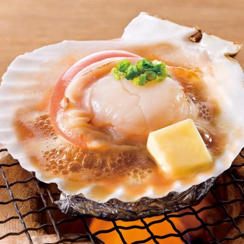 ホタテバター醤油焼き