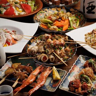 『３H飲放題付き・梅コース』全8品！『日～木曜限定』全8品 4500円⇒3500円