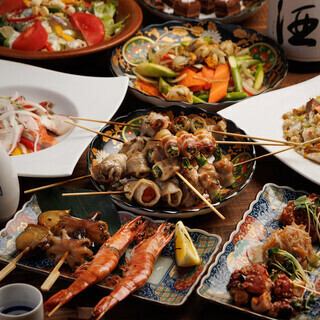 『３H飲放題付き・梅コース』全8品！『日～木曜限定』全8品 4500円⇒3500円