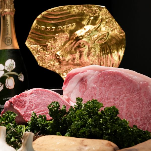 【幸コース】幸せを呼ぶ優秀賞神戸牛ロースと優秀賞神戸牛フィレの豪華食べ比べ