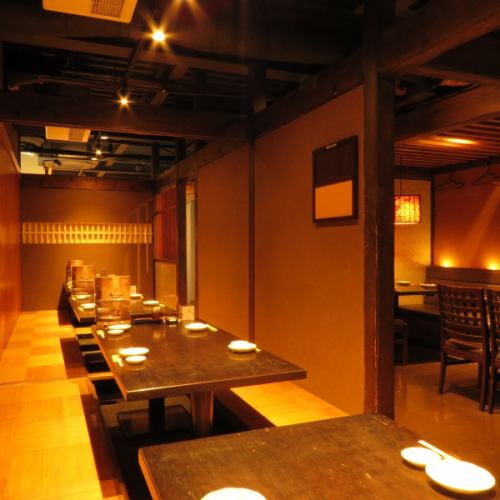 Accommodates up to 20 people! Private room with sunken kotatsu perfect for large groups