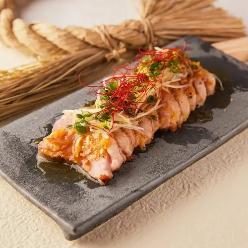 鴨肉カルパッチョ