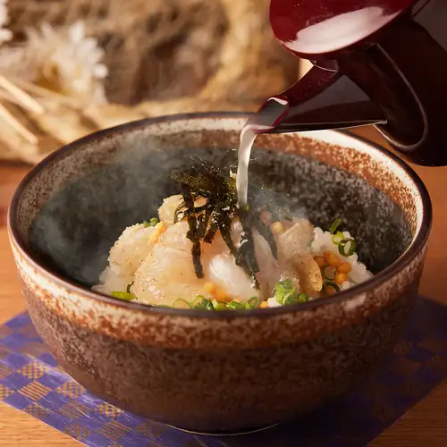 炙り鯛茶漬け